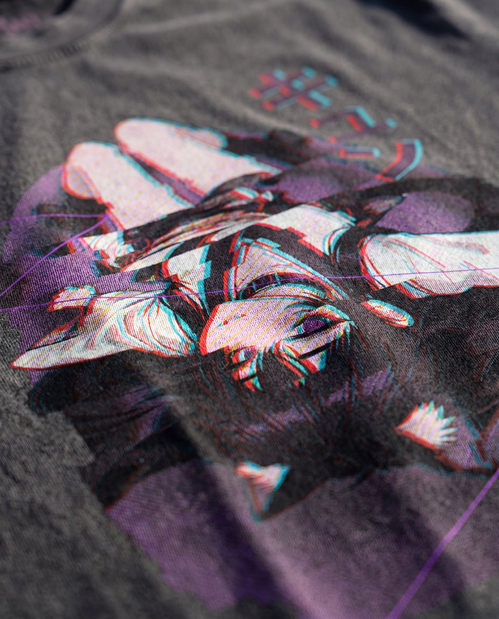 Signal Lost | Oversized Snow Wash T-shirt